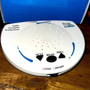 NWT SCRIPT TALK STATION Talking Prescription Medicine Meds RX Station
